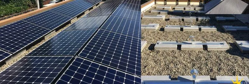 Terrassenanlage, Solarstromanlage