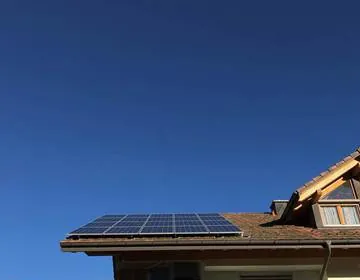 Solarstromanlage in Schönau