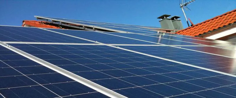 Solarstromanlage in Binzgen