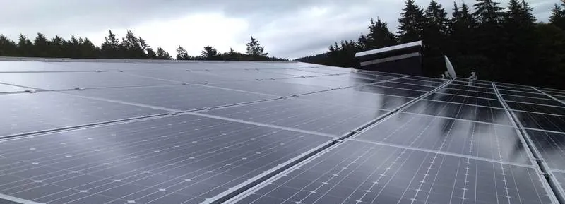 Solarstromanlage in Multen