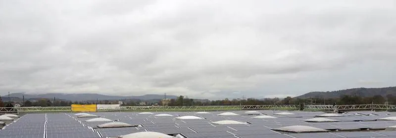 Solarstromanlage in Kölliken (CH)